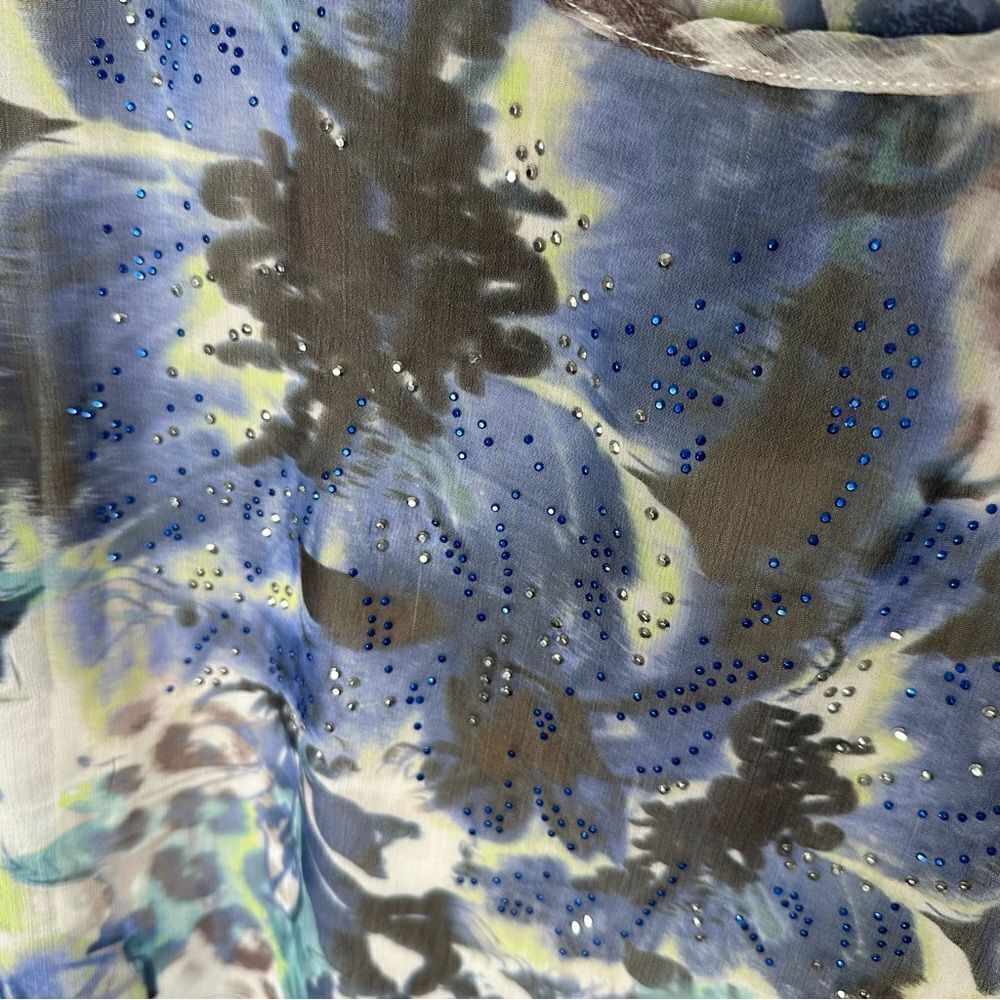 JM Collection small blue top‎ - Picture 3 of 6